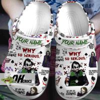 Personalized Joker Movie Crocs Why So Serious Comfort Shoes 4