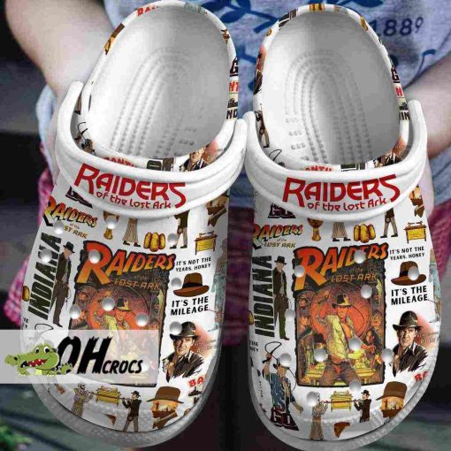 Raiders of the Lost Ark Crocs Explorer Clogs Comfort Shoes