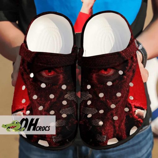 Red-Eyed Monster Crocs – Chilling Gaze Edition