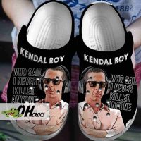 Succession Kendall Roy Crocs Black Clog Shoes 2