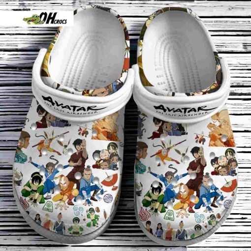 Avatar Last Airbender Premium Cartoon Crocs Clogs Shoes Comfortable Edition Gift