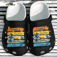 Beach Crocs Shoes Hawaii 2022 Family Vacation Matching Crocs Shoes Clog Birthday Gift Gift
