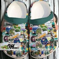 Camping Wilderness Crocs Shoes Gift