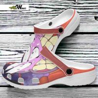 Courage the Cowardly dog Cartoon Crocs Clogs Shoes Custom Name Gift 3