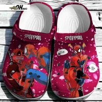 Deadpool Spiderman Crocs 3D Clog Shoes Gift