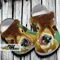 Highland Cow Cattle Crocs Shoes Birthday Christmas Gift