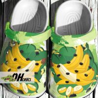 Juicy Banana Crocs Shoes Gift