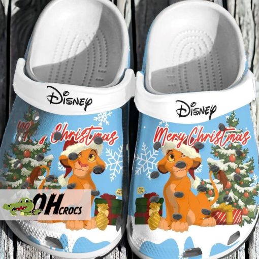 Lion King Christmas Crocs Disney Christmas Crocs Clogs Gift