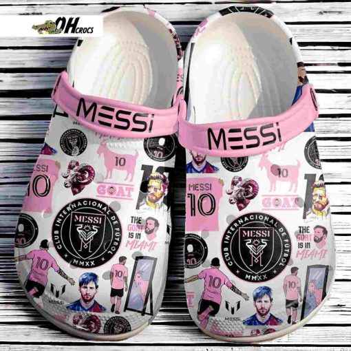 Lionel Messi Football Edition Seven Comfortable Crocs Clogs Shoes Legend Gift