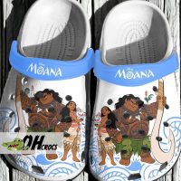 Moana And Maui Crocs Shoes Gift
