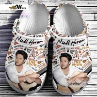 Niall Horan Personalized Slip On Clogs Unique Custom Design Shoes Gift