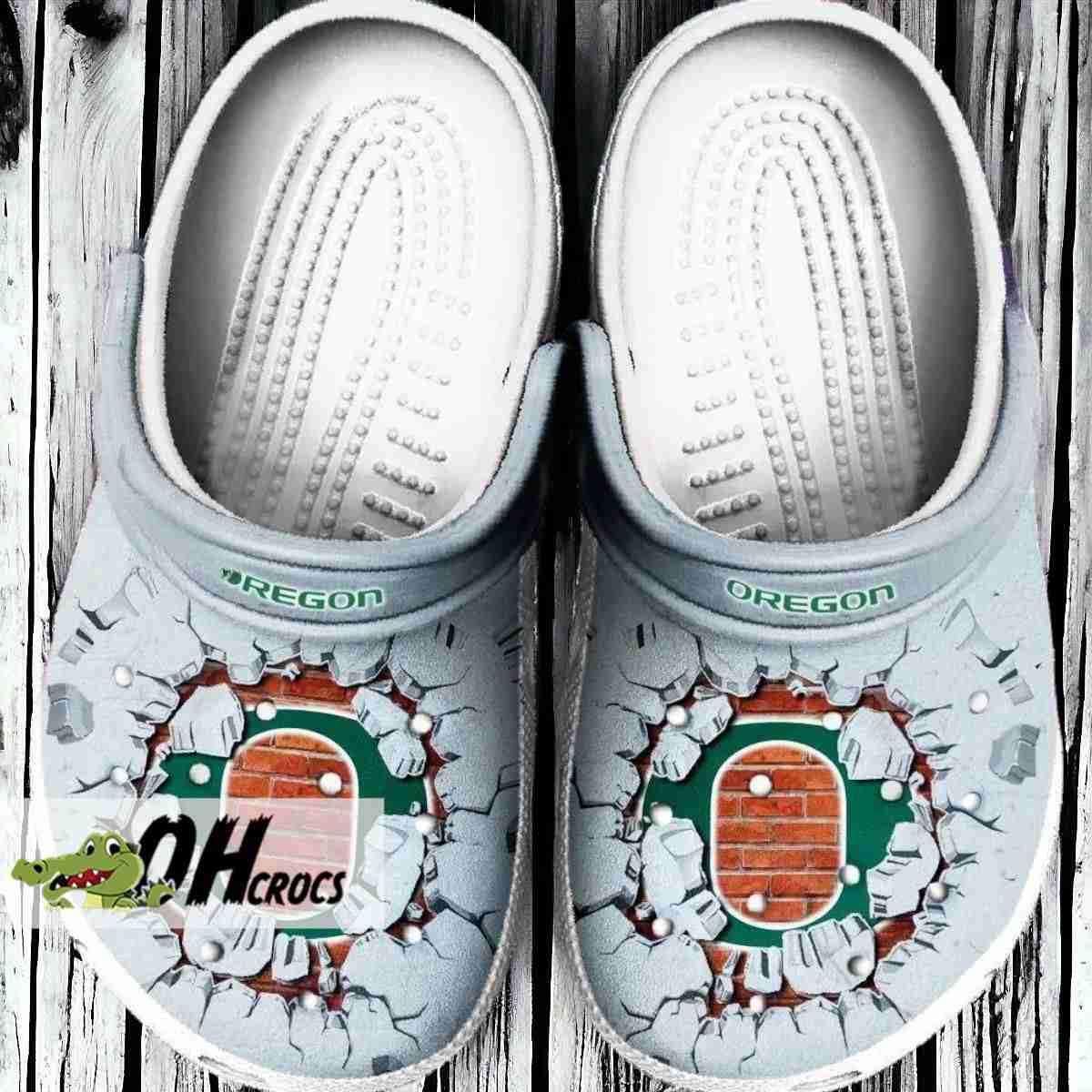 Oregon Game Day Crocs Shoes Gift