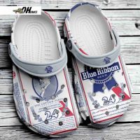 Pabst Blue Ribbon Beer Adults Crocs Clog Shoes Gift