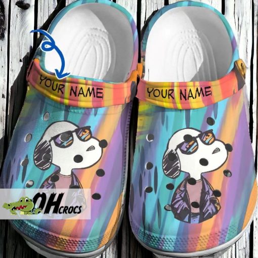 Snoopy Gangster Clogs Crocs Gift