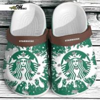 Starbucks Coffee Adults Crocs Clog Shoes Gift