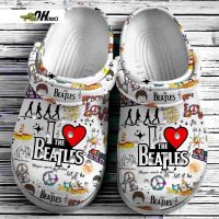 The Beatles Revival Music Comfortable Crocs Clogs Shoes Series Collection Elite Gift 1