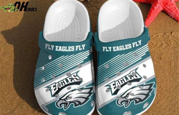 Get game-ready with Philadelphia Eagles Crocs