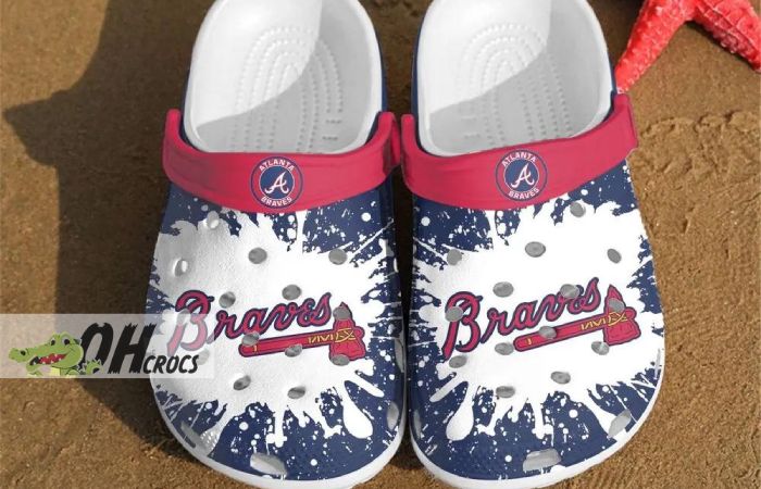 MLB Atlanta Braves Crocs for sport fans