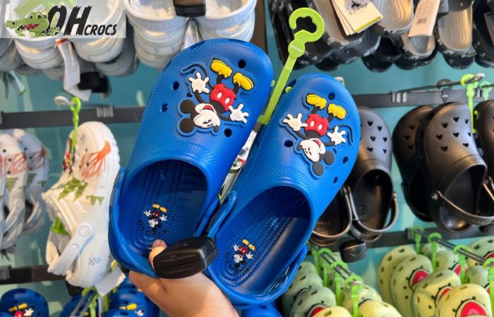Spring Mickey Mouse Crocs